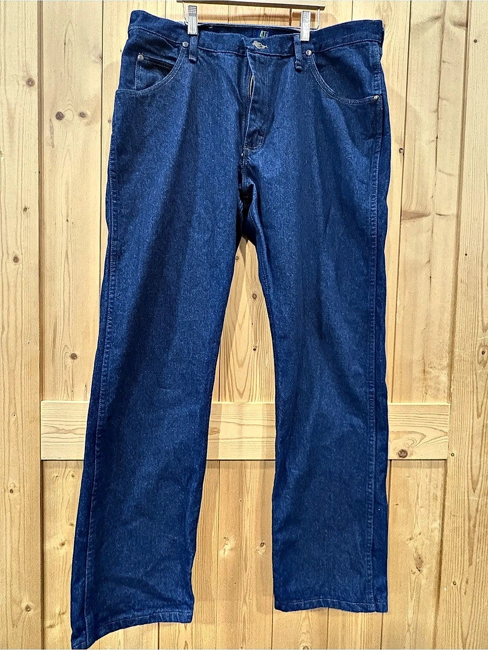 NWT Wrangler Premium Performance 47MWZPW Jeans Men's 36x32 Regular Fit Dark Wash